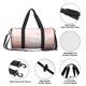 thumbnail image 4 of Balery Pink Marble Bolsa de Gimnasio para Mujeres y Hombres, Bolsa de Viaje Impermeable, Bolsa de Fin de Semana con Compartimento para Zapatos y Bolsillo Húmedo, 4 of 6