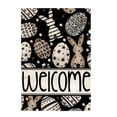 thumbnail image 1 of Home Decor Easter Outdoor Garden Flag Bunny Pattern Printed Polyester Flag, 1 of 1