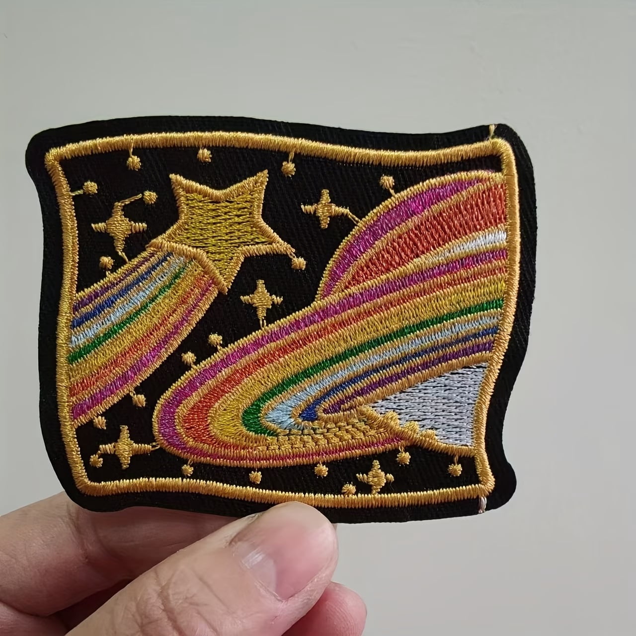 1pc Easter Holiday Planet Pattern Embroidered Fabric Patch - Iron-On & Sewable for Clothing, Jackets, Jeans, Bags, Shoes, Hats, DIY Decorations