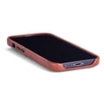 thumbnail image 5 of Dockem iPhone 13 Pro Max Exec M2 Wallet Case; Built-in Metal Plate, 2 Card Slots, Premium Synthetic Leather, Brown, 5 of 9