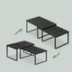 thumbnail image 5 of SONGMICS Especiero, Estante para Especias, Juego de 2, de Armario, Estante de Almacenamiento de Cocina Extensible, Negro, 5 of 5