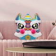 thumbnail image 4 of 2Pcs Embroidered Pillow Cover Square Velvet Chinese New Year Chair Car 42cm Baoblaze none, 4 of 8