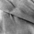thumbnail image 3 of iEnjoy Home 3-PC Queen Polka Dot Print Duvet Cover Set in Gray/White, 3 of 3