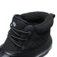thumbnail image 2 of Dream Pairs Women's Duck Waterproof Snow Boots Boots Lace up Winter Outdoor Boots SDSB2211W BLACK Size 6, 2 of 4
