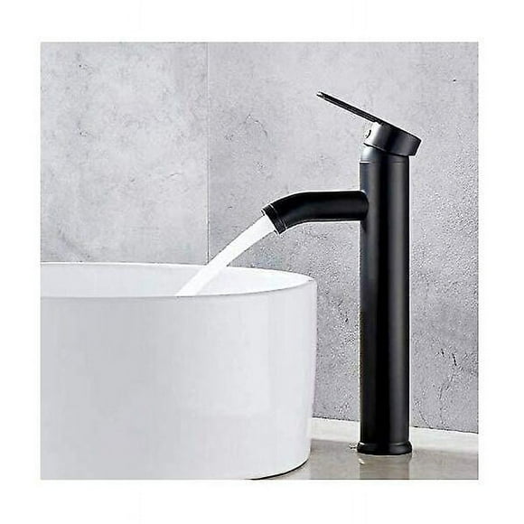 Bathroom faucet, black basin faucet, high quality faucet, bathroom faucet, wear-resistant, suitable for inner diameter 32mm-42mm