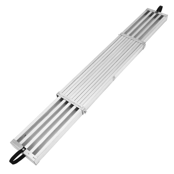 Aluminum Work Plank 6-9Ft Telescoping Extension Plank 440Lbs Capacity Aluminum Scaffolding Plank with Skid-Proof Platform Scaffold Ladder Accessory Durable and Lightweight