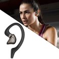 thumbnail image 4 of Auriculares Bluetooth de camionero V5.0, auriculares inalámbricos del teléfono celular con cancelación de ruido, oídos colgantes auriculares a prueba Oreja izquierda Sunnimix Audífonos inalámbricos, 4 of 8