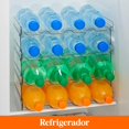 thumbnail image 3 of Lifewit Organizador de Botellas Apilable para Armario, Frigor&iacute;fico, Despensa - Portabotellas de Pl&aacute;stico para Almacenar en Encimera, Armario, Oficina - Pack de 4, Cada Bandeja Ad, 3 of 9