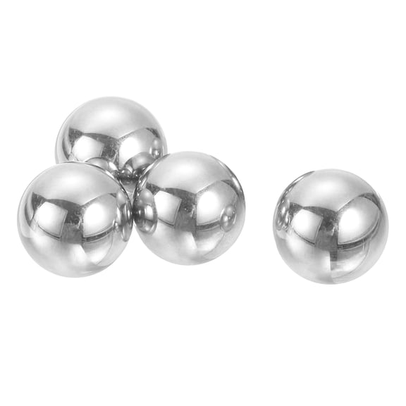 1" 25.4mm Bearing Balls, 316 Stainless Steel G1000 Precision Balls Metric Mixing Balls for Bearings Bicycles Casters (Mirror Finish)