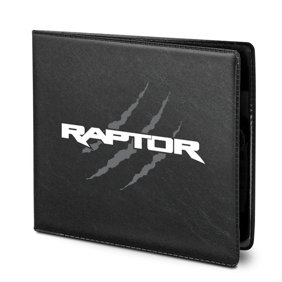 Ford F-150 Raptor Claw Marks Insurance Registration PU Leather Document Wallet