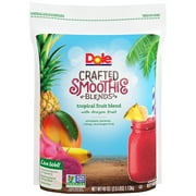 Dole Crafted Tropical Fruit Blend with Dragon Fruit Smoothie, 40 Oz