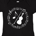 thumbnail image 4 of Inktastic Violin Gift for Violinist Boys or Girls Baby Bodysuit, 4 of 5