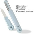 thumbnail image 4 of Haitral 3-in-1 Swivel Peeler Stainless Steel Kitchen Gadget for Vegetable Potato Carrot Fruit, 4 of 7