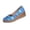 Blue, variant on Women Wedge Pumps Abstract Brick Print Fabric Espadrille Sole Slip On Closed Toe Plus Size Shoes Spring Summer Beach Casual,Blue