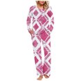 thumbnail image 1 of RKSTN Ensembles de Pyjama pour Femmes Dégradé Imprimé Haut Décontracté Pantalon Ensemble de Pyjama Doux Confortable, 1 of 5