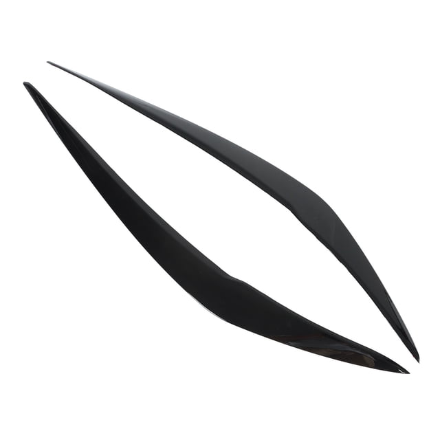 Ceja 2 Piezas Faro Ceja Negro Brillante Ajuste Del Párpado Izquierdo Derecho Para 1 Serie F20 F21 Facelift Hatchback 2015-2019