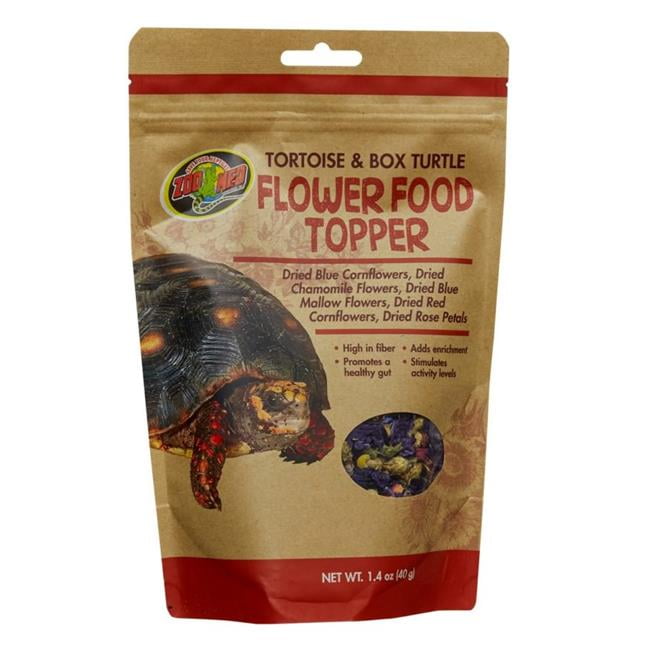 Zoo Med Laboratories Tortoise & Box Turtle Flower Food Topper 0.21 Oz