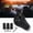 Black, variant on NFTIGB Car Manual Gear Shift Knob Shifter Black Leather Black Stitch 6 Speed Universal[cite: 1]