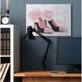 thumbnail image 2 of Stupell Industries Fashion Heels Pink Flower Glam Design Canvas Wall Art by Ziwei Li, 2 of 6
