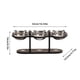 thumbnail image 3 of Comedero Elevado Para Gatos Y Perros Con Soporte Negro Soporte Para Comedero Elevado Para Perros Con Inclinación De 15° Juego De Comederos Para Mascotas De Acero Inoxidable Con Altura Ajustable, 3 of 6