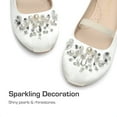 thumbnail image 2 of Dream Pairs Girls Slip-On Shoes Children Party Dress Dance Shoes Flat Shoes IVORY US SIZE 3, 2 of 6