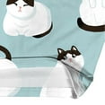 thumbnail image 5 of CLOOCL Short Sleeve T Shirt Women Chubby Cat Printed Oversized Shirt Summer Blouse, 5 of 6