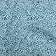 thumbnail image 1 of oneOone Viscose Jersey Blue Fabric Abstract Fabric For Sewing Printed Craft Fabric By The Yard 60 Inch Wide, 1 of 4