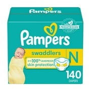 Swaddlers Active Baby Diapers Enormous Pack - Size 0 - 140ct
