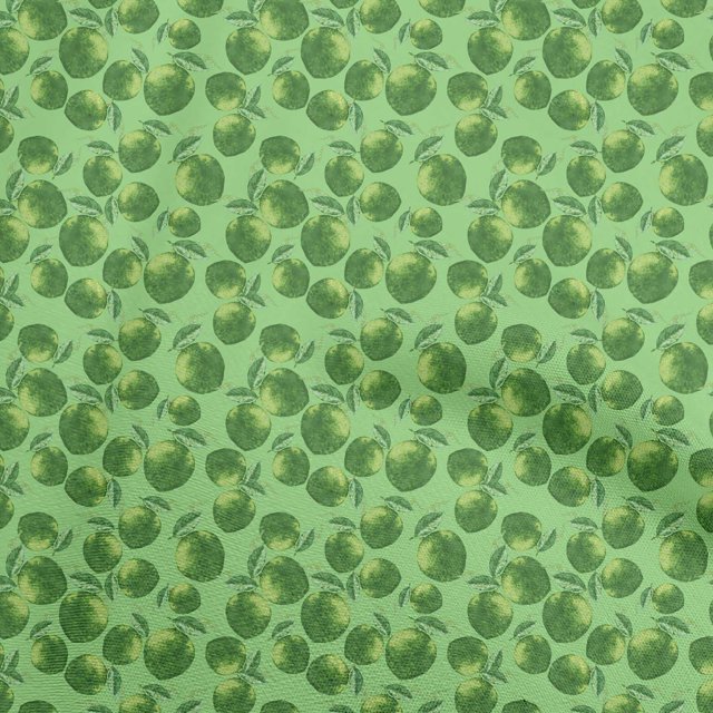 oneOone Velvet Green Fabric Watercolor Sewing Craft Projects Fabric Prints By Yard 58 Inch Wide