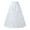 C-White628, variant on DHFJKG Womens Petticoat Crinoline Underskirt 3 Ball Gown Floor Length Wedding Dress Soft Skirt