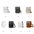thumbnail image 3 of Maoww Retro Style PU Leather Travel Case Protector Replacement for Mini Liplay Camera with Shoulder Strap,White 1, 3 of 9