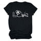thumbnail image 5 of Camisetas con estampado de letras y cuello redondo de verano para mujer, blusas femeninas cómodas y elegantes, Tops OAVQHLG3B Store lin121212, 5 of 5