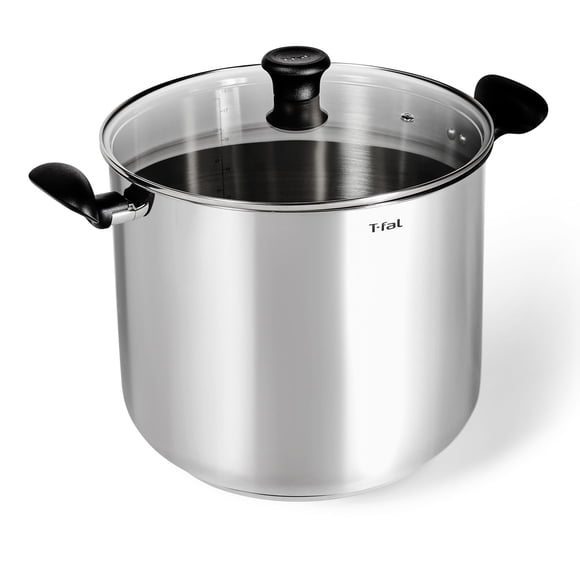 Olla de fondo T-Fal 15 L de acero inoxidable, compatible con inducción