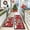 Chirstmas-2, variant on Merry Christmas Kitchen Rugs Set of 2,Cute Santa Claus and Gift Theme Xmas Home Decor,Christmas Non-Slip Washable Mat for Floor - 17x 30 + 17x47 inches
