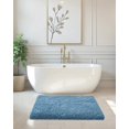 thumbnail image 2 of Alfombra de baño ILANGO azul, 91 x 61 cm, antideslizante, superabsorbente, 2 of 9