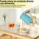 thumbnail image 3 of Mantel Protector De Mesa Transparente De PVC 90×160cm, Mantel para Mesa Rectangular Resistentes al Agua y al Aceite, Manteles de Plastico para Mesas de Comedor, Café y Escritorios, 3 of 7