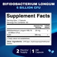 thumbnail image 2 of Suplemento vitamínico Bifidobacterium Longum de 6 mil millones de CFU, 2 of 9