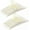 Ivory, variant on PTSPLLMY Padded Hangers for Women Clothing,17-inch Satin Hangers 5 Pack Thick Foam Padded No Shoulder Bump for Sweaters, Coat, Blouses, Dresses-Pink,CT18P