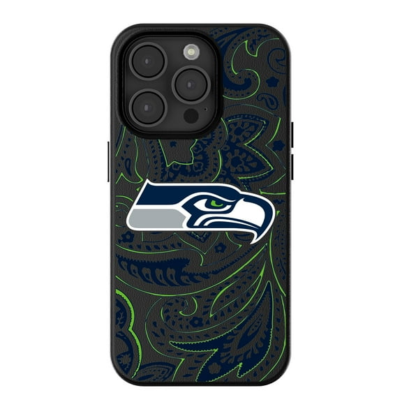 Keyscaper Seattle Seahawks Paisley iPhone Magnetic Bump Case
