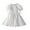 White 1, variant on LIaqionyy Toddler Girls White Dress Short Sleeve A-Line Sundress Party Birthday Formal Dresses 2-12 Years