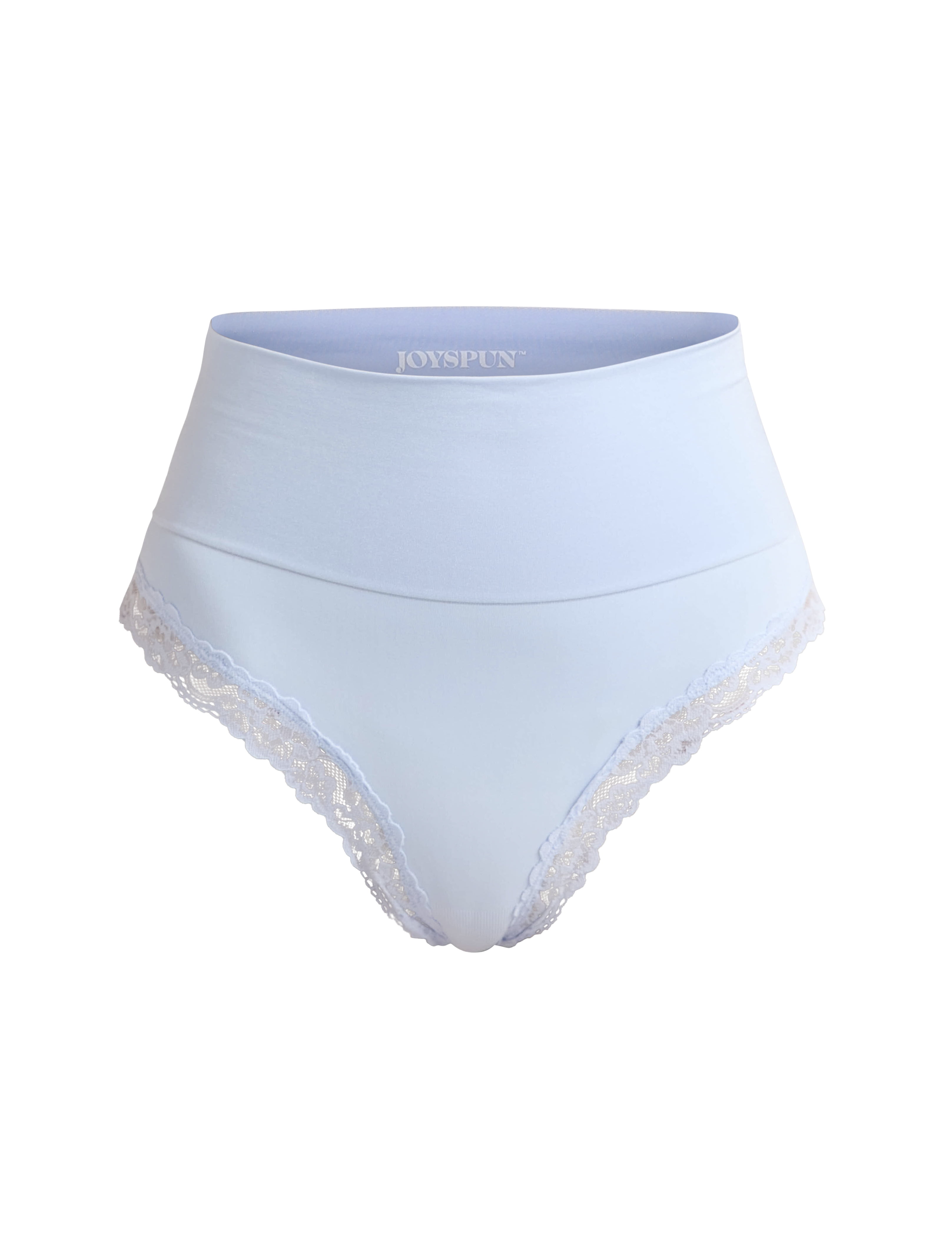 Joyspun Women's Everyday Smoothing Thong with Lace, Sizes S-XXXL