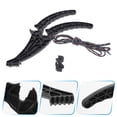 thumbnail image 1 of WRISTBIQUE 1Pair Black Plastic Brake Handle for Ski Board Snow Sleds Easy Install Outdoor Accessory, 1 of 7