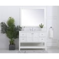 thumbnail image 6 of 48 inch Single Bathroom Vanity in White, 6 of 8