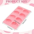 thumbnail image 2 of 2026 Upgraded 8 Cavities Silicone Egg Molds for Easter Silicone Egg Pan Baking Supplies for Cake Decorating Chocolate Candy (Pink), 2 of 7
