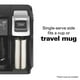 thumbnail image 5 of Hamilton Beach FlexBrew Trio Cafetera de 2 vías, compatible con cápsulas o molidos K-Cup, porción individual y olla completa de 12 c, filtro permanente en tono dorado, negro y plateado, 5 of 5
