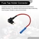 thumbnail image 5 of Kit de adaptador de fusible pequeño, conector de portafusibles, 4 paquetes de portafusibles de cuchilla CC 32V con 11 fusibles (2A+3A+5A+7.5A+10A+15A+20A+25A+30A+35A+40A), 5 of 7