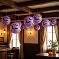 thumbnail image 5 of Gqtwoy Halloween Paper Lanterns, Round Hanging Decoration, Bats Witch Designs, Indoor Outdoor Party Decor, Reusable Ghost House Lanterns, Halloween Decorations, Festive Home Decor, 5 of 6