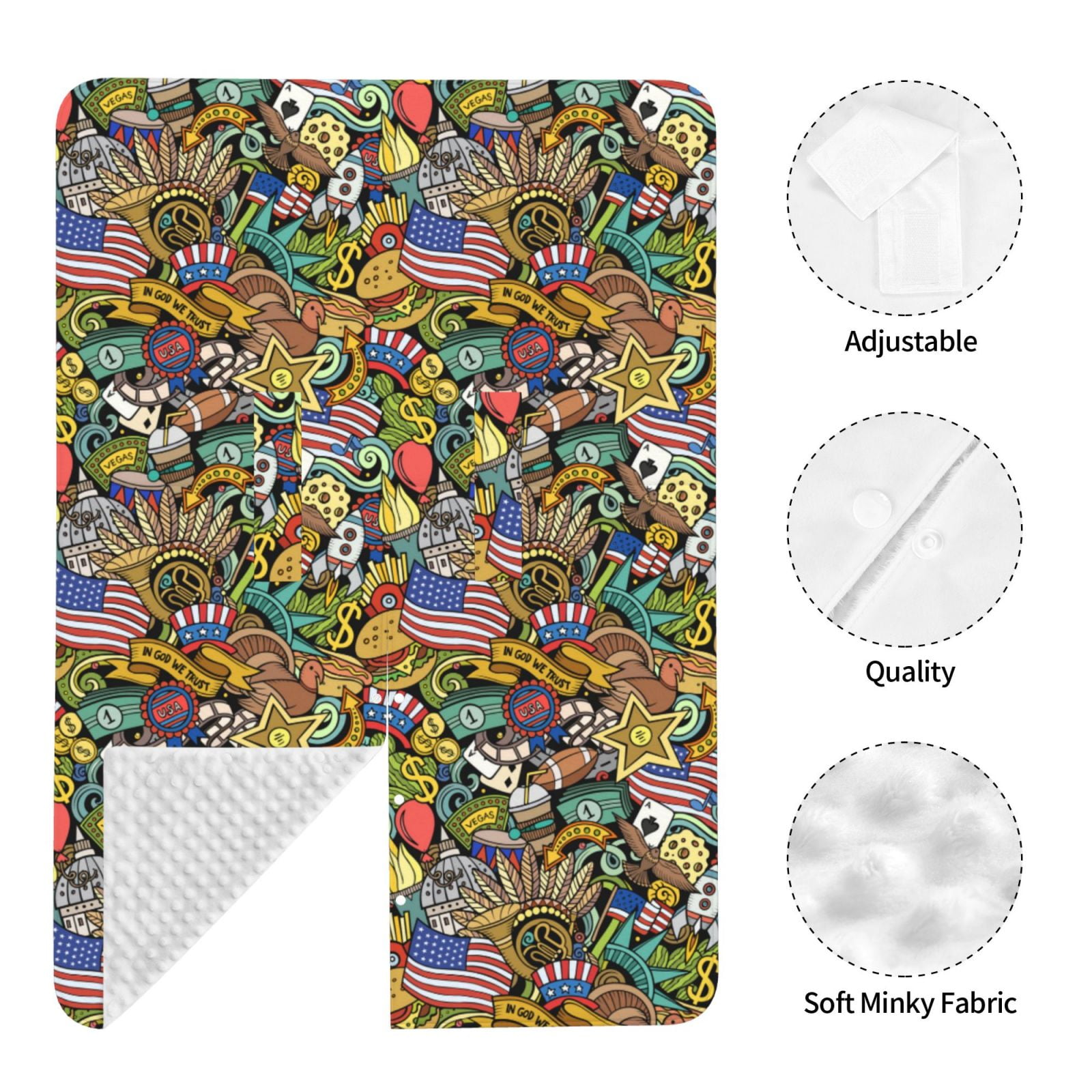 Naloa USA 1 Baby Car Seat Cover, Breathable Baby Carrier Cover, Multiuse Baby Carrier Cover & Nursing Breastfeeding Cover