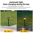 thumbnail image 4 of Luz Solar Para Camino, Luz Solar Para Exteriores, Sensor De Luz, 2 Piezas, Estaca De Tierra IP44, Una Prueba De Agua Para Pasarela, 4 of 7