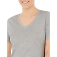 thumbnail image 2 of Time and Tru Women's V-Neck Tee, 2 of 6